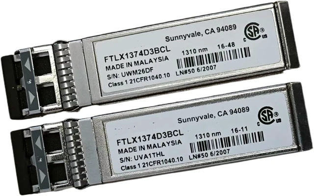 Main image of 1PCS 10G SFP+/FTLX1374D3BCL/1310NM LRM 1.4KM Optical Fiber Transceiver/10g sfp+ Network Adapter General Switch