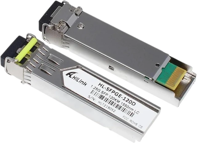 Alt view image 4 of 7 - 1.25G 120KM 1000BASE 1550nm SMF GLC-ZX-SM Optical LC SFP Transceiver DOM(1 pc)