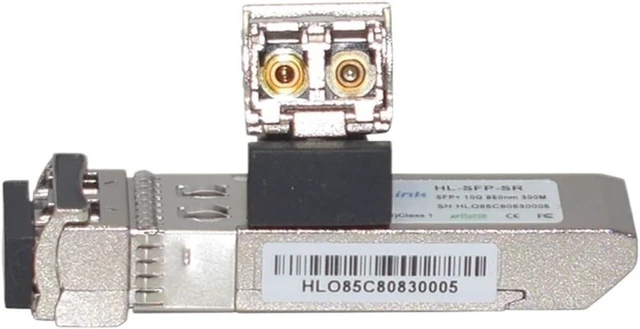 Alt view image 2 of 3 - Multimode Duplex LC 10G 850nm 300m SR SFP+ Transceiver SFP-10G-SR(1pcs)