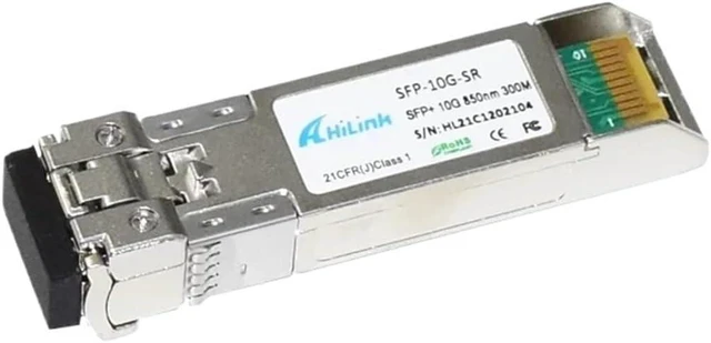 Main image of Multimode Duplex LC 10G 850nm 300m SR SFP+ Transceiver SFP-10G-SR(1pcs)