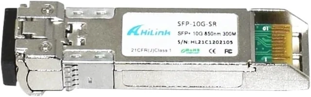 Alt view image 3 of 3 - Multimode Duplex LC 10G 850nm 300m SR SFP+ Transceiver SFP-10G-SR(1pcs)