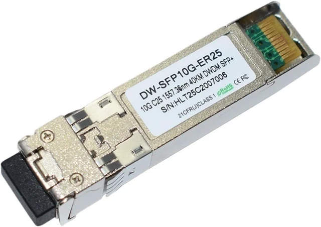 Main image of Compatible10G SFP+ DWDM C25 1557.36nm 40km Optical Transceiver Optical