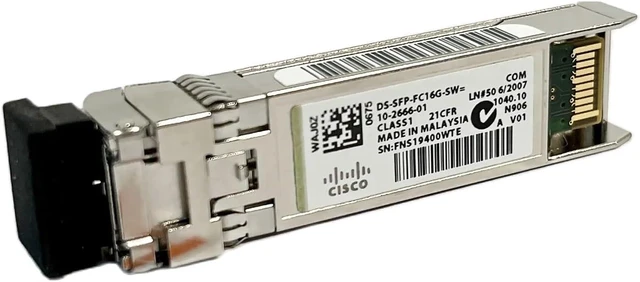 Alt view image 2 of 6 - 16Gb Fibre Channel SW SFP+ Transceiver DS-SFP-FC16G-SW 850nm 10-2666-01 MMF