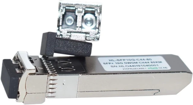 Alt view image 5 of 6 - 10G BASE DWDM 1533.47nm 80KM DWDM SFP+ Transceiver LC Connector 10G C55(1 pc)