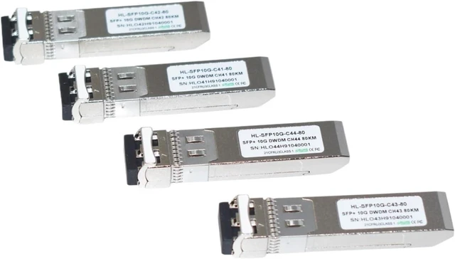 Alt view image 5 of 6 - DWDM SFP Transceiver 10G CH44 1542.14nm 80km DW-SFP10G-ZR-80km (Color : 1 pc)