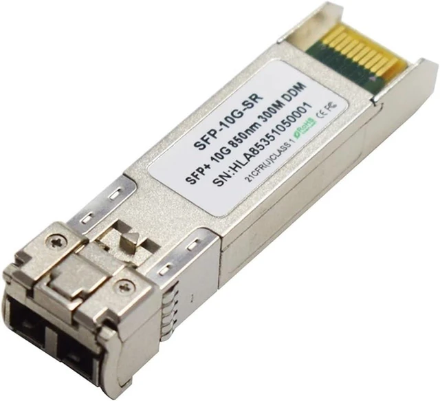 Alt view image 4 of 6 - 10GB SFP+ SR 850nm 300M Compliant 10Gb/s 850nm 300m Optical Transceiver