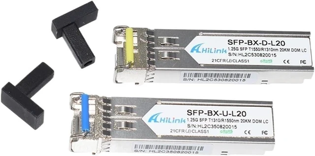 Alt view image 6 of 6 - 10Pairs SFP 1.25Gb 1310/1550nm 20km 40km DDM LC Connector Transceiver(10Pairs 40km)