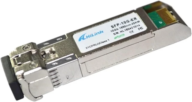 Main image of 2 pcs a lot SFP-10G-ER Compatible Switch Singlemode 10G 1550nm 40km ER SFP+ ddm Transceiver