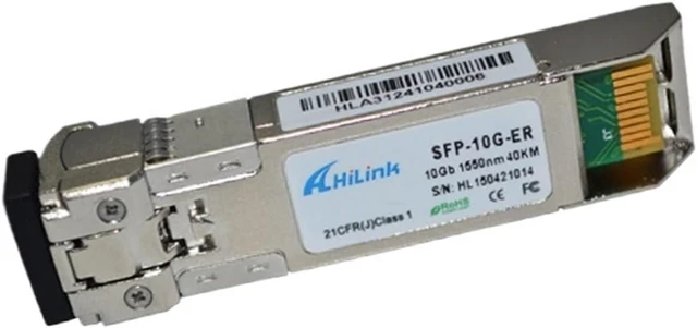 Alt view image 2 of 3 - 2 pcs a lot SFP-10G-ER Compatible Switch Singlemode 10G 1550nm 40km ER SFP+ ddm Transceiver