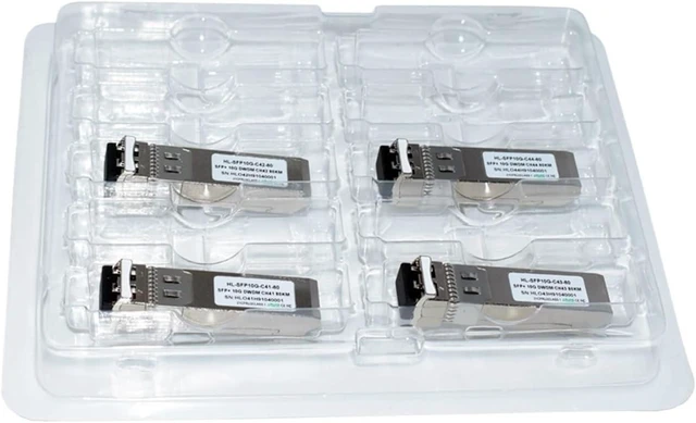 Alt view image 6 of 6 - 10G BASE DWDM 1533.47nm 80KM DWDM SFP+ Transceiver LC Connector 10G C55(1 pc)