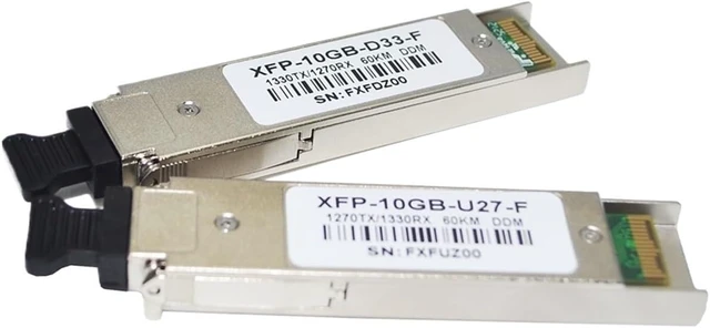 Alt view image 3 of 6 - XFP-10G-BIDI-60KM LC 1270/1330nm WDM XFP 10G XFP 60km Fiber Optic Transceiver Modules(1 Pair)
