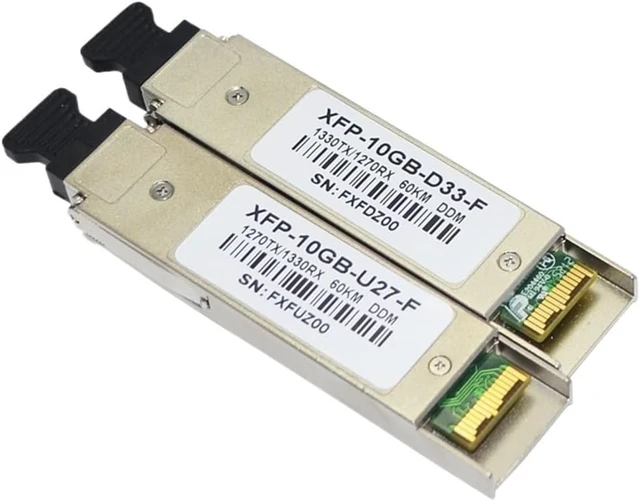Alt view image 2 of 6 - XFP-10G-BIDI-60KM LC 1270/1330nm WDM XFP 10G XFP 60km Fiber Optic Transceiver Modules(1 Pair)