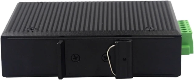 Alt view image 2 of 6 - 1PCS Gigabit Managed 2-Optical 4-Electrical Optical Fiber Switch SFP Port Rail-Type Ring Network Converter Protection(Full/Half Duplex Adaptive 1 Optical 4 Electrical)