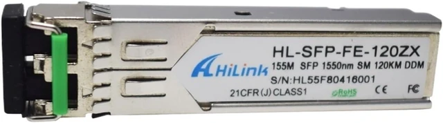 Alt view image 3 of 4 - ! 6Pcs HW OLT STM-1 155M 100base 120km 1550nm LC SFP Small Form Factor Pluggable Transceiver