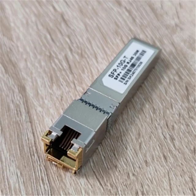 Alt view image 3 of 6 - 10G SFP + to Rj45 30m Self-Adaption 10G/5G/2.5G Optical Module Compatible for Ethernet Optic Switch