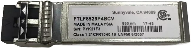 Main image of 1Pcs 16Gb 850nm SW FC Optical Transceiver FTLF8529P4BCV/finisar 16g sfp Port Module/Network Adapter Switch/sfp Module 16G
