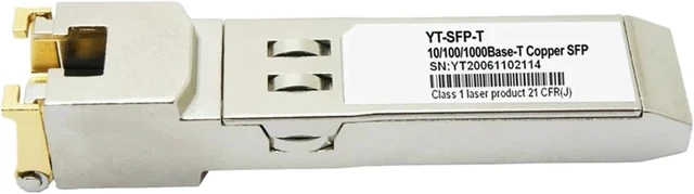 Main image of 1G SFP to RJ45 Optical Module 1000BASE-T Copper SFP Module Compatible for 1.25G SFP to RJ45 Copper SFP(3pcs)