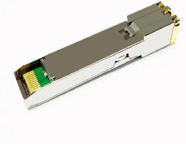 Alt view image 4 of 5 - SFP Fiber Module Ethernet Port RJ45 Module 1000BASE-T Switch Connector Copper Compatible with Gigabit Ethernet(10PCs)