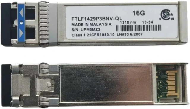 Main image of 1pc 16gb Transceiver/FTLF1429P3BCV-QL/1310nm 10KM LR 16g SFP Transceiver Single Mode Switch