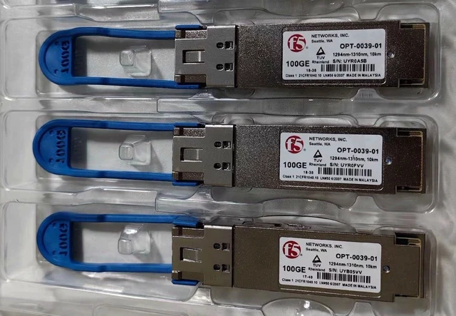 Main image of 1PC F5 Networks OPT-0039-01 F5-UPG-QSFP28-LR4 100GE QSFP28 LR4 10km SMF Module