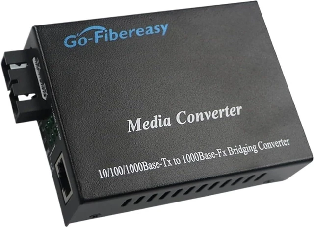 Main image of 2PCS Gigabit transceiver Single/Multi-Mode Dual-Fiber SC Port 1 Optical 1 Electrical-to-Optical Converter 20km Network Monitoring Optical transceiver(Singlemode 40km)