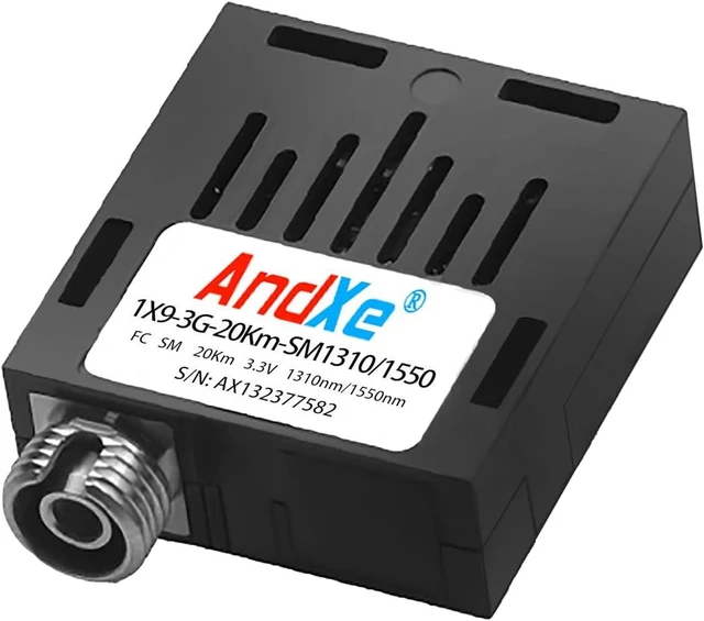 Main image of Industrial Temperature 1*9 Optical Transceiver, 3.125G Bi-Directional 20km, FC Connector, 1310/1550nm