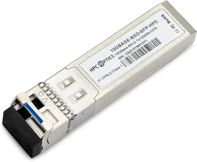 Main image of Compatible with Dell 10GBASE-BX-D Bi-Directional SFP+ Transceiver