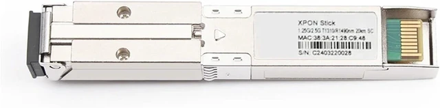 Main image of XPON=EPON/GPON 1.25G/2.5G Stick SFP ONU with SC Connector 1310nm/1490nm Pon Module ONT 20KM Modem OLT(3 PCS)