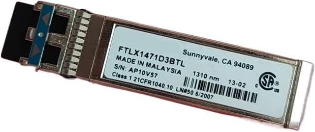 Main image of FTLX1471D3BTL Fiber SFP 10GB 10KM/10GBASE-LR 1310NM SM 10gb Sfp Module Single Mode lr Sfp 10g Optical Switch