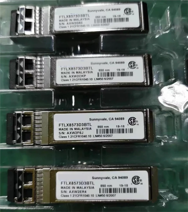 Alt view image 2 of 2 - 1Pcs 10GB SFP FTLX8573D3BTL SFP+ 10G 850NM 300M Multimode Dual Fiber Transceiver Module/Fiber Optical Module