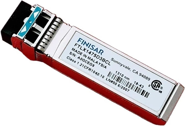 Main image of FTLX1471D3BCL FTLX1471D3BTL FTLX1475D3BCL FTLX1475D3BTL FTLX1471D3BCV-IT 10G LR 10km Ethernet SFP+ Module Transceiver(FTLX1475D3BCL)