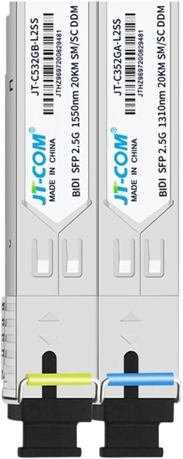 Main image of 2.5G Fiber Optic transceiver SFP Converter 2500M Supports Stick(2.5G SC 20km 1 Pair)