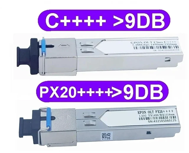Alt view image 3 of 7 - SFP Module EPON OLT Module 9DB GPON SFP Module Transceiver SC Connector(EPON 9DB 1PCS)