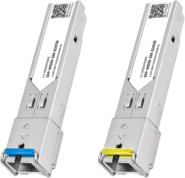 Main image of 1.25G SC SFP Transceiver Module 5KM-BiDi-1310/1550nm SingleMode Simplex Fiber Module(1 Pair)