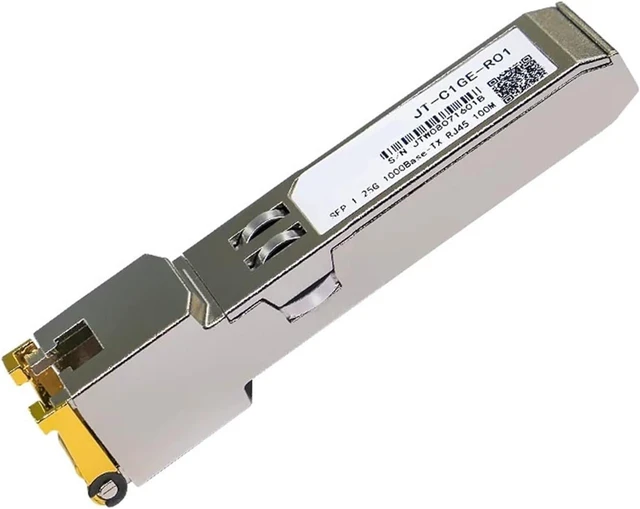 Main image of 1.25G RJ45 Copper SFP Transceiver Module 1000Base-Tx Ethernet Gpon OLT Fiber Optic FTTH(1pcs)