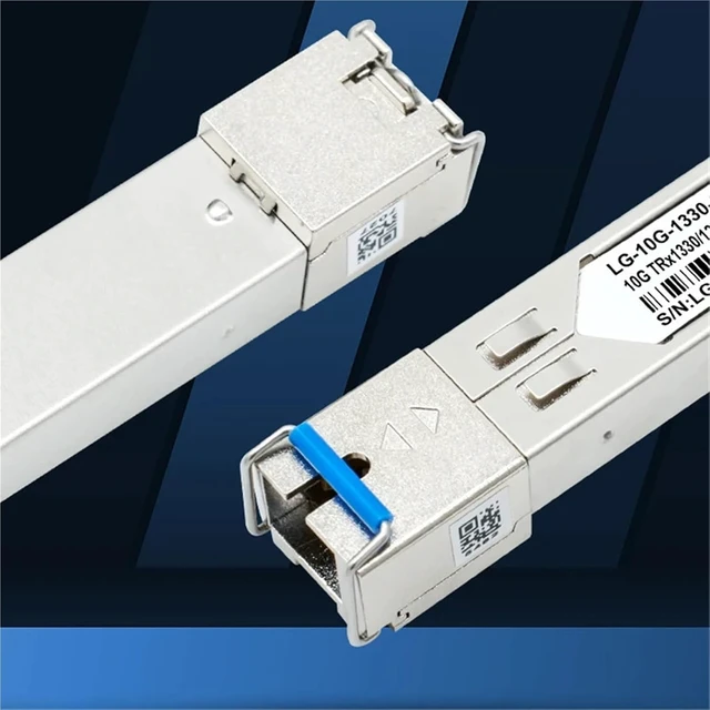 Alt view image 6 of 7 - 10G SFP+ Module SC 1270/1330nm Single Mode 0-20KM Fiber Optic Transceiver Module Compatible with Switch