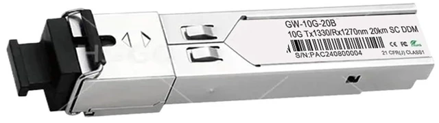 Main image of 10G 10KM 20KM 40KM 60KM SFP+ Single SC Fiber Optic Transceiver Module 1270nm/1330nm(1 Pair SC 20km)