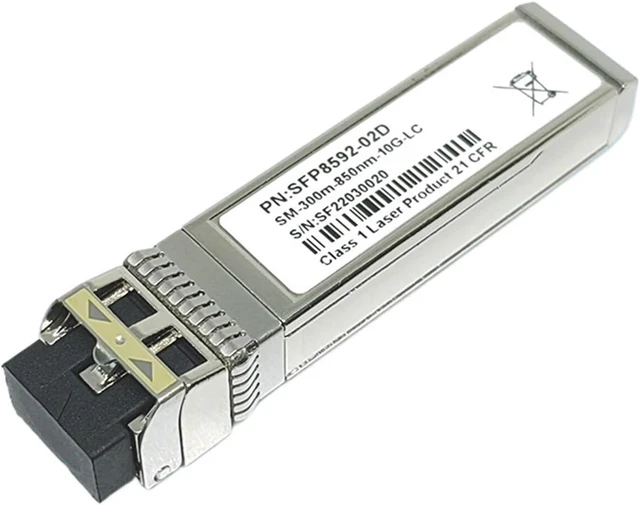 Main image of SFP-10G-SR-AN SFP-10G-SRL-AN SFP-10G-SR XVR-10001-20 Aruba SFP-10GE-SR-ARUBA SFP+ Optic LC Transceiver Module