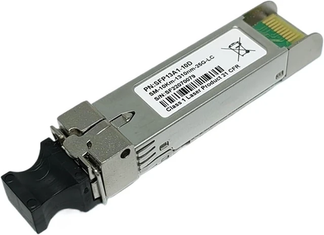 Main image of E25GSFP28LR QFX-SFP-25G-LR JNP-SFP-25G-LR 25GBASE-LR SFP28 1310nm 10km DOM LC SMF Optical Transceiver Module