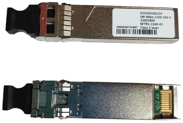 Main image of 1PCS 10G 40KM SFP Fiber Optical Module 033030100224 23002800 SM-40KM-1550-10G-C MTRS-1S60-01 40KM SFP Fiber transceiver