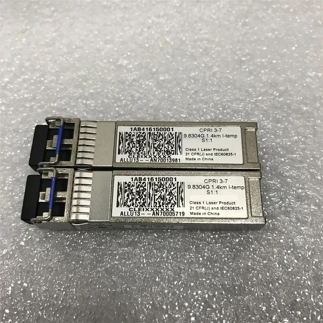 Alt view image 2 of 2 - SFP Module 10G Switch 1AB416150001 9.8304G 1.4KM CPRI 3-7 Complies with Transceiver Switch