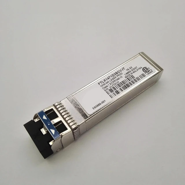 Alt view image 3 of 5 - Fiber Optical Transceiver Module 10G SFP+ FTLX1471D3BCV-IT for X520-DA2/DA1,E10GSFPLR 1310nm 10KM