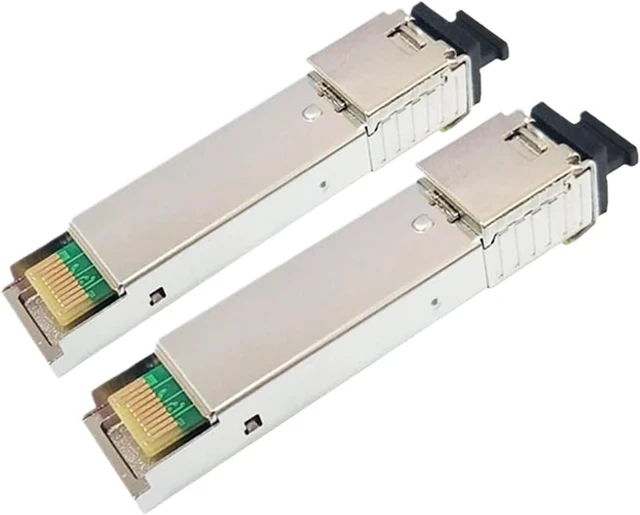 Main image of 10G SC SFP Module SFP+ Fiber Optic Transceiver 1270nm/1330nm 10KM-60KM Single SC Compatible with Switch(1 Pair SC 10km)