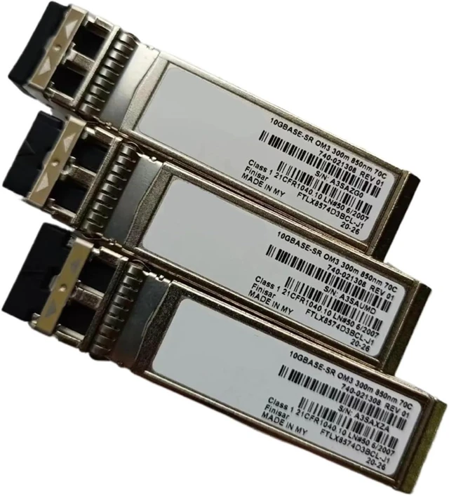 Main image of 1PCS 10G SFP Networks Transceiver FTLX8574D3BCL-J1 10GBASE-SR OM3 300M 70C 740-021308 10GB Fiber Adapter