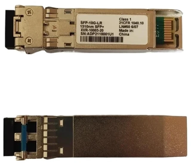 Main image of Optical Fiber 10G sfp XVR-10003-20/XVR-00003-02 SFP-10G-LR/1310NM 10KM SFP+ Single Mode Optical transceiver