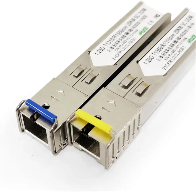 Main image of 1.25G SFP Module Fiber Optical Transceiver Module Simplex SC SM 1310nm/1550nm 20KM
