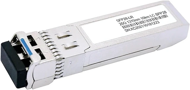 Main image of 25G 10KM LC Duplex SFP Transceiver Multimode 1310nm Fiber Optic Ethernet Switch(1 PCS)