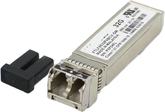 Alt view image 2 of 3 - 32g SFP Fiber Module FC SW 850nm FTLF8532P4BCV-QM 32g Sfp Transceiver/Sfp Fiber Switch 32g