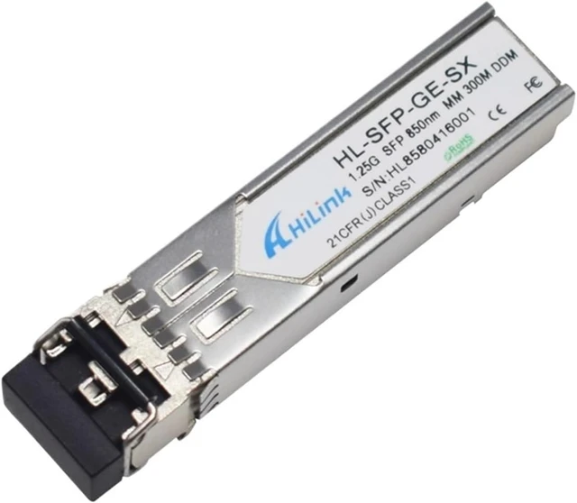 Alt view image 2 of 6 - 1000BASE-SFP 1.25G 300M SFP 850nm Transceiver Duplex LC DOM(1 pc)