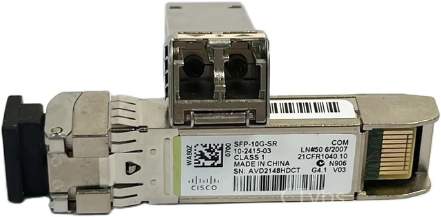 Main image of 10G SFP SFP-10G-SR V03 10-2415-03 850nm 10GBASE-SR SFP+ Multi Mode Optical Transceiver